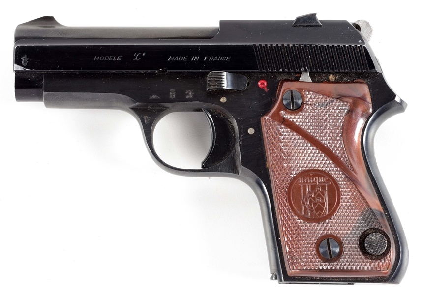 (M) FRENCH UNIQUE MODELE L .22 LR SEMI-AUTOMATIC PISTOL.