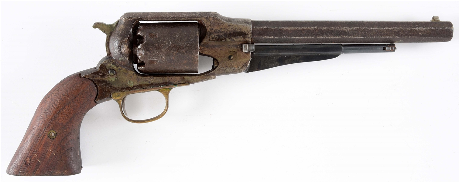 (A) REMINGTON BEALS ARMY PERCUSSION REVOLVER.