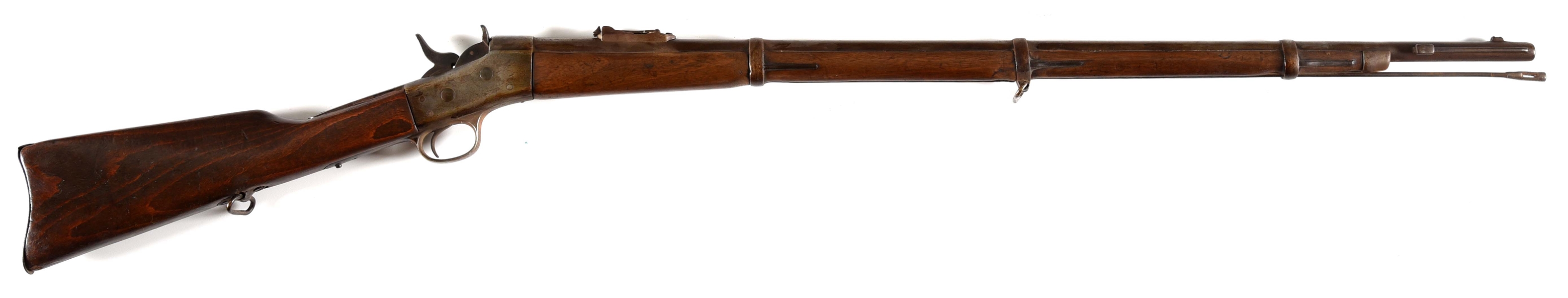 (A) EGYPTIAN CONTRACT M1868 REMINGTON ROLLING BLOCK RIFLE.