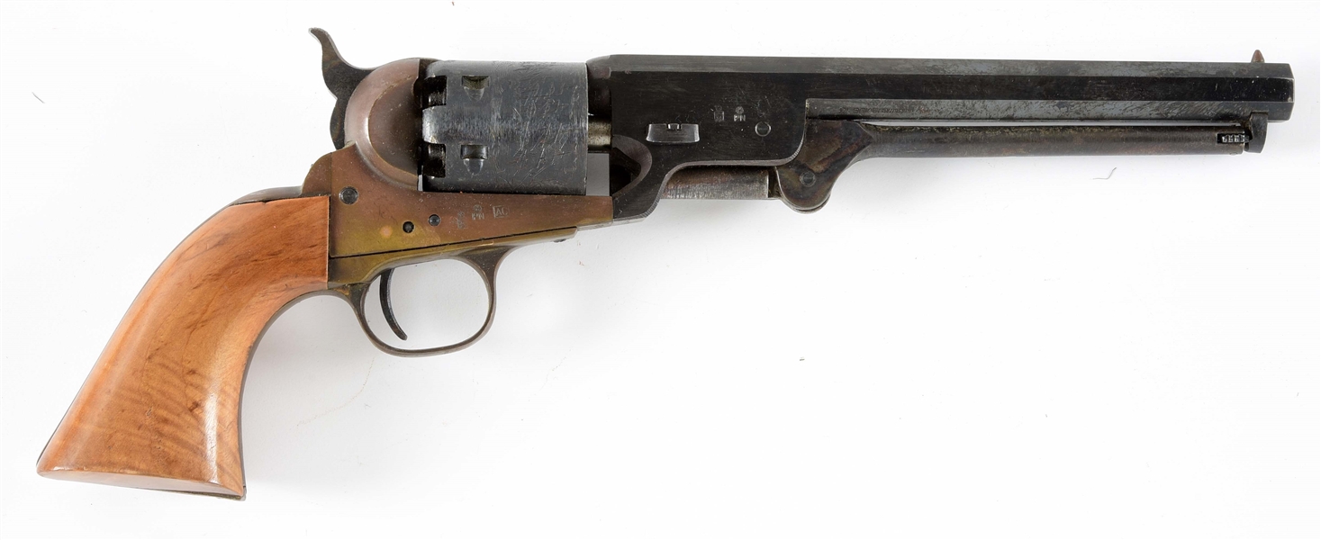 (A) ITALIAN FIE REPRODUCTION COLT MODEL 1851 NAVY SINGLE ACTION PERCUSSION REVOLVER.