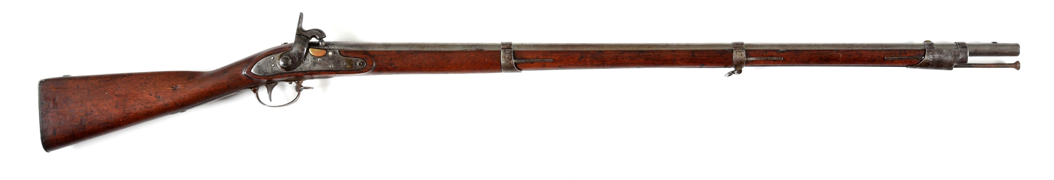 (A) HARPERS FERRY MODEL 1816 PERCUSSION CONVERTED MUSKET.