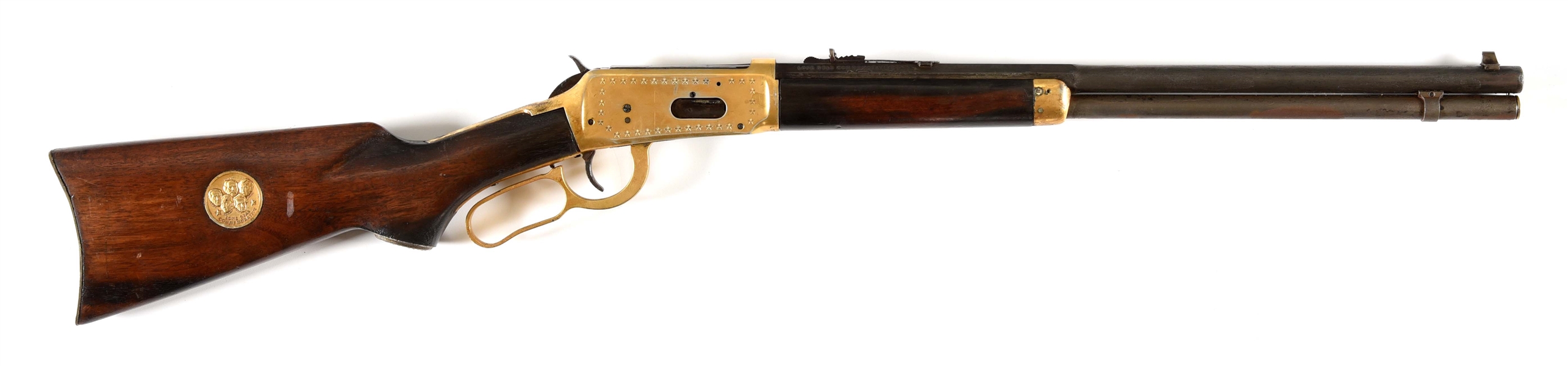 (C) WINCHESTER MODEL 94 LONE STAR COMMEMORATIVE RIFLE.