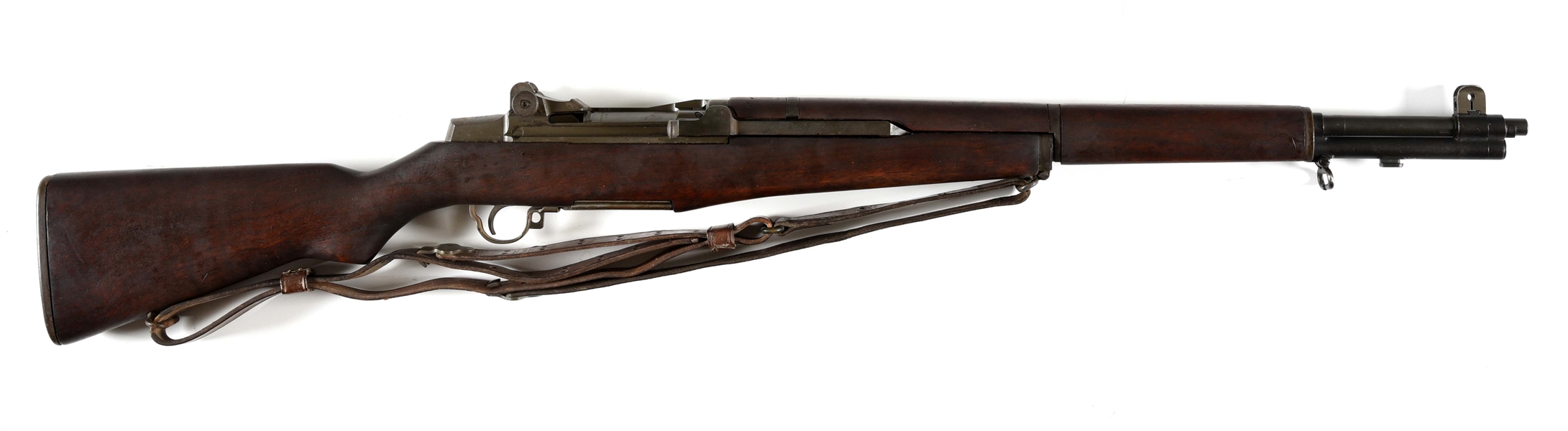 (C) SPRINGFIELD M1 GARAND SEMI AUTOMATIC RIFLE.