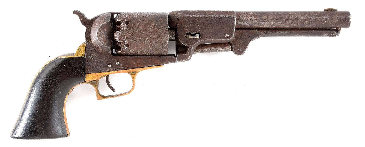 (A) SPURIOUS COLT FIRST MODEL DRAGOON PERCUSSION REVOLVER.