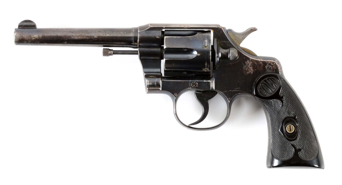 (C) COLT ARMY SPECIAL DOUBLE ACTION REVOLVER.
