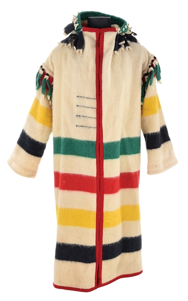 HUDSON BAY HOODED AND BEADED COAT