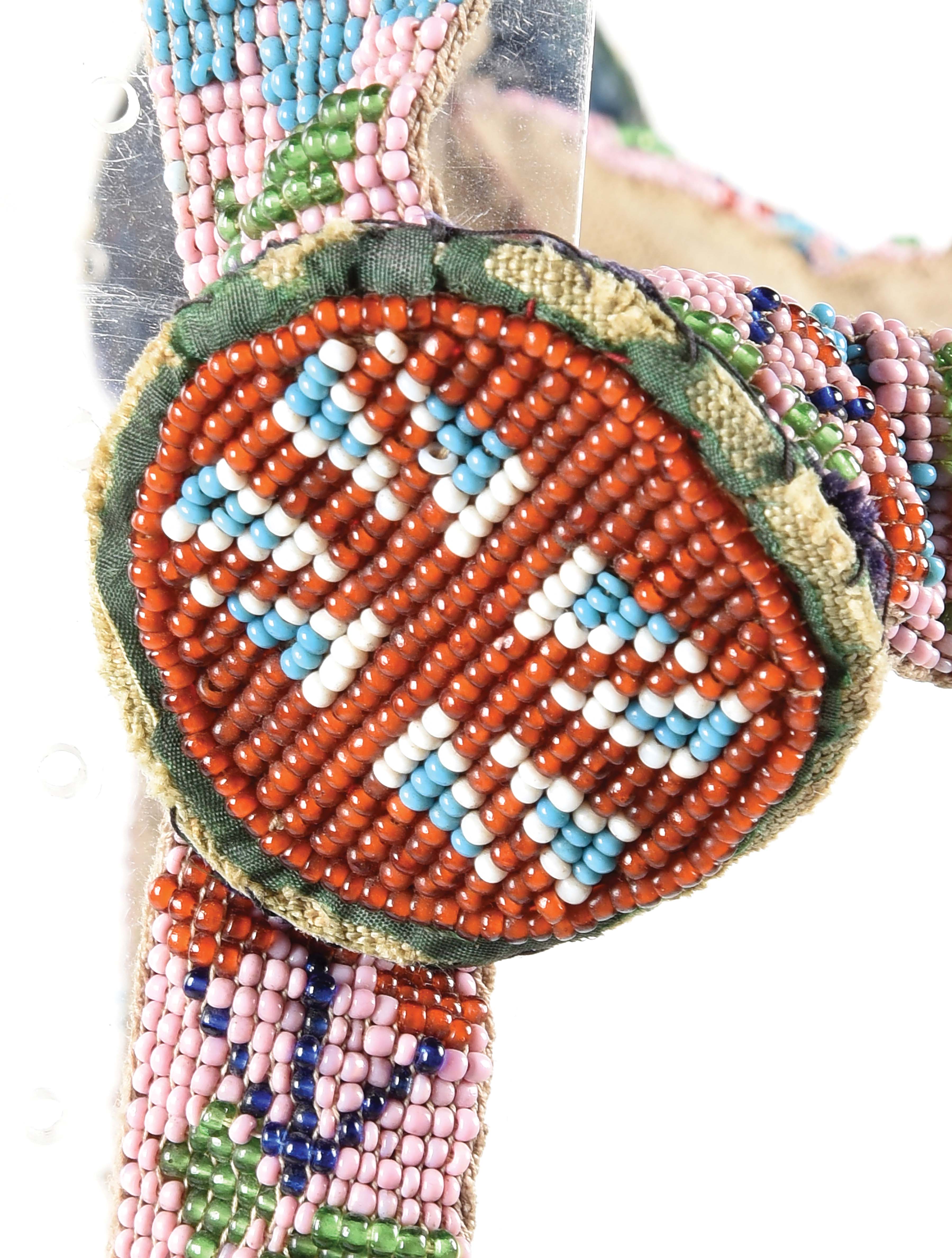 Lot Detail - CIRCA 1885 RED RIVER METIS BEADED BRIDLE