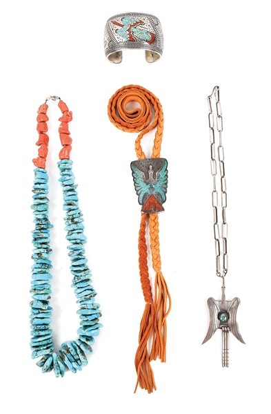 COLLECTION OF NATIVE SOUTHWESTERN JEWELRY