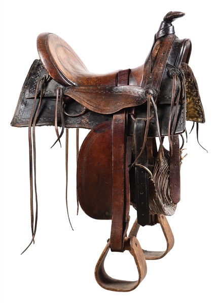 MCCONNELL & CO. EARLY HALF SEAT SADDLE