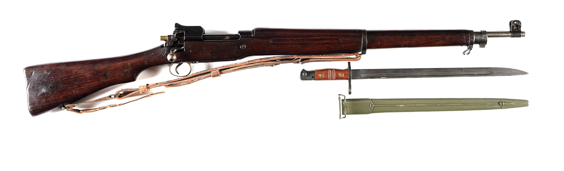 (C) US M1917 EDDYSTONE BOLT ACTION RIFLE (1918).