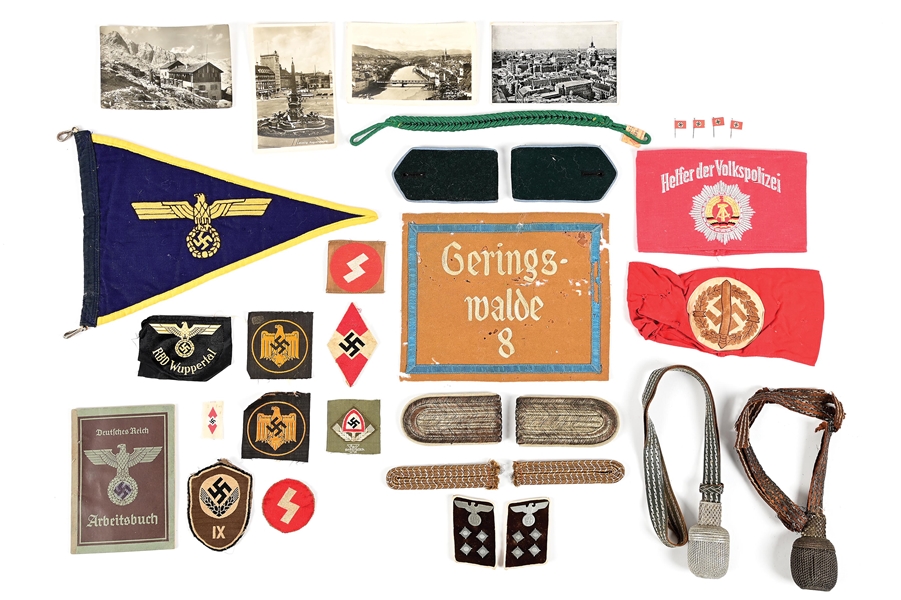 LOT OF MISCELLANEOUS THIRD REICH INSIGNIA.