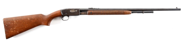 (C) REMINGTON MODEL 121 FIELDMASTER SLIDE ACTION RIFLE.