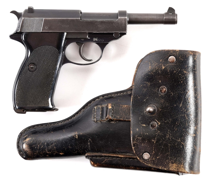 (C) WALTHER P.38 9MM SEMI-AUTOMATIC PISTOL WITH HOLSTER.