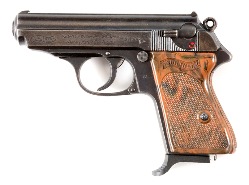 (C) WALTHER MODEL PPK .32 ACP SEMI-AUTOMATIC PISTOL.