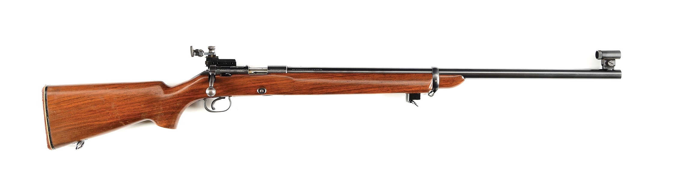 (C) WINCHESTER MODEL 52 BOLT ACTION TARGET RIFLE.