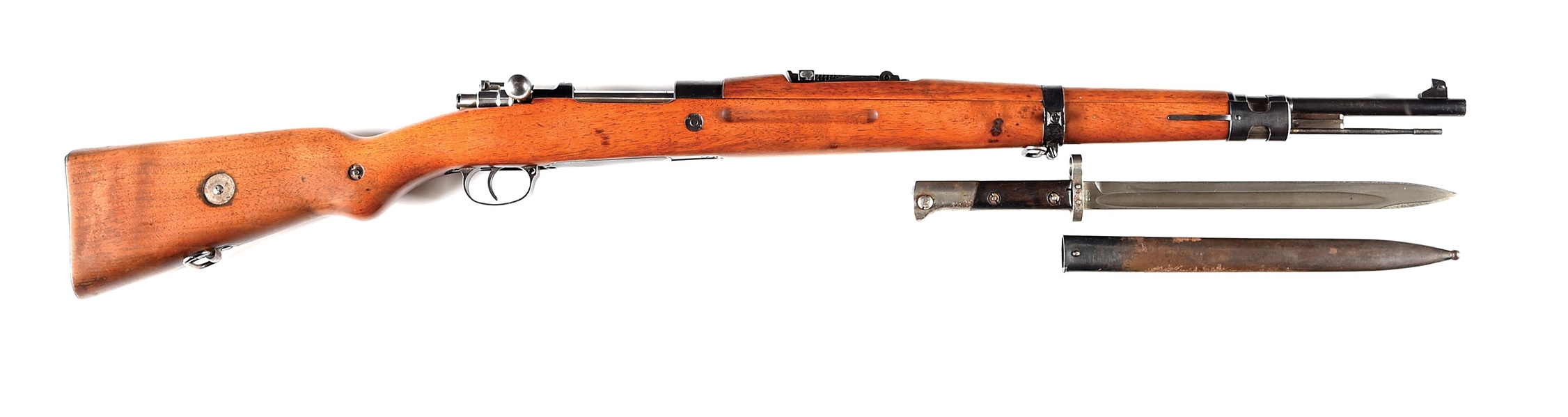 (C) EXTREMELY RARE CHINESE CONTRACT VZ. 24 BOLT ACTION SHORT RIFLE.