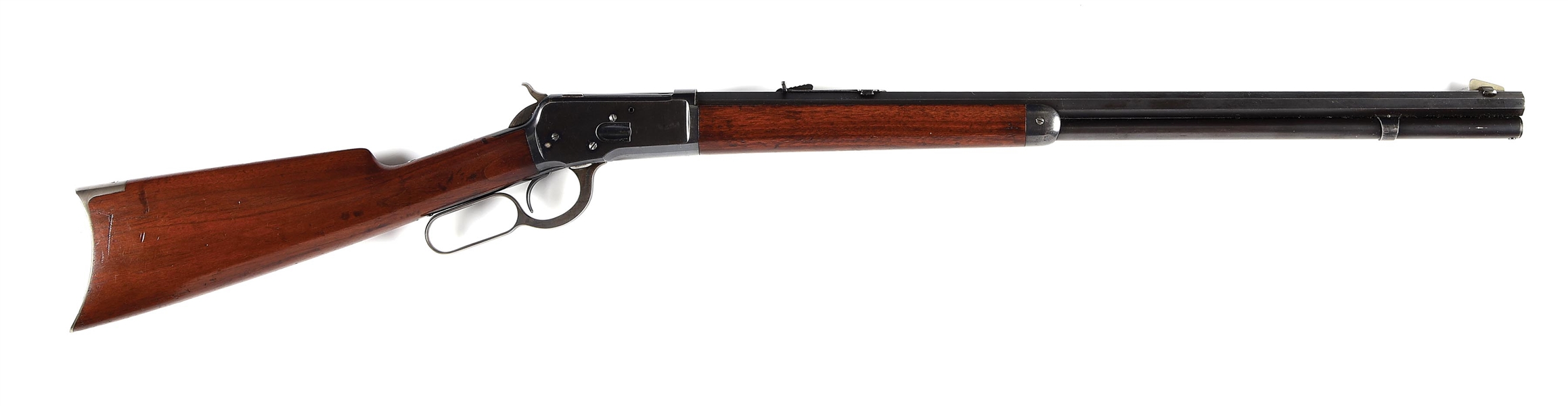 (A) HIGH CONDITION FIRST YEAR WINCHESTER MODEL 1892 LEVER ACTION RIFLE.