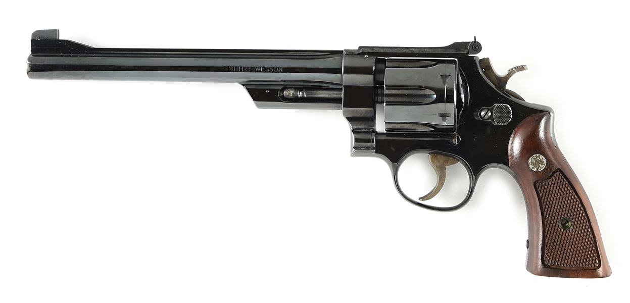 (C) SMITH & WESSON MODEL 27-2 .357 MAGNUM DOUBLE ACTION REVOLVER WITH FACTORY BOX.