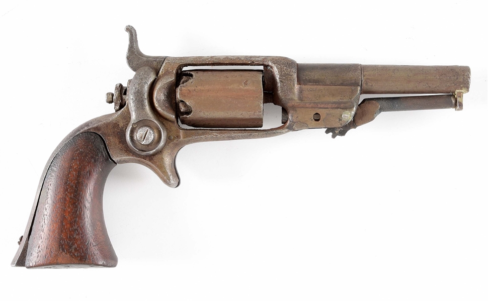 (A) COLT MODEL 1855 ROOT SIDEHAMMER REVOLVER.