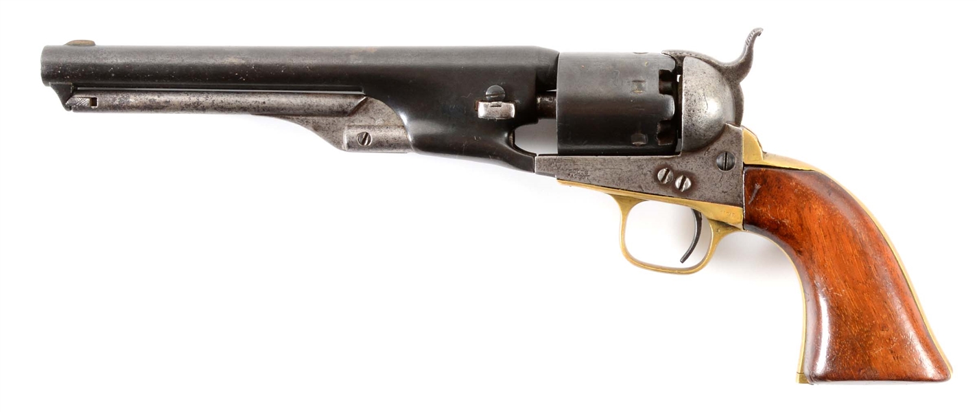 (A) COLT MODEL 1861 NAVY PERCUSSION REVOLVER.