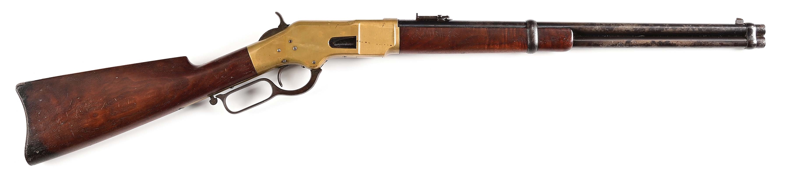 LATE WINCHESTER MODEL 1866 SADDLE RING CARBINE