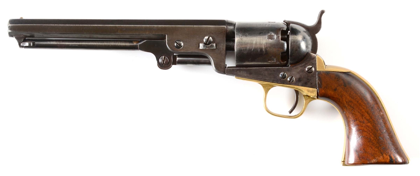 (A) COLT MODEL 1851 NAVY PERCUSSION REVOLVER.