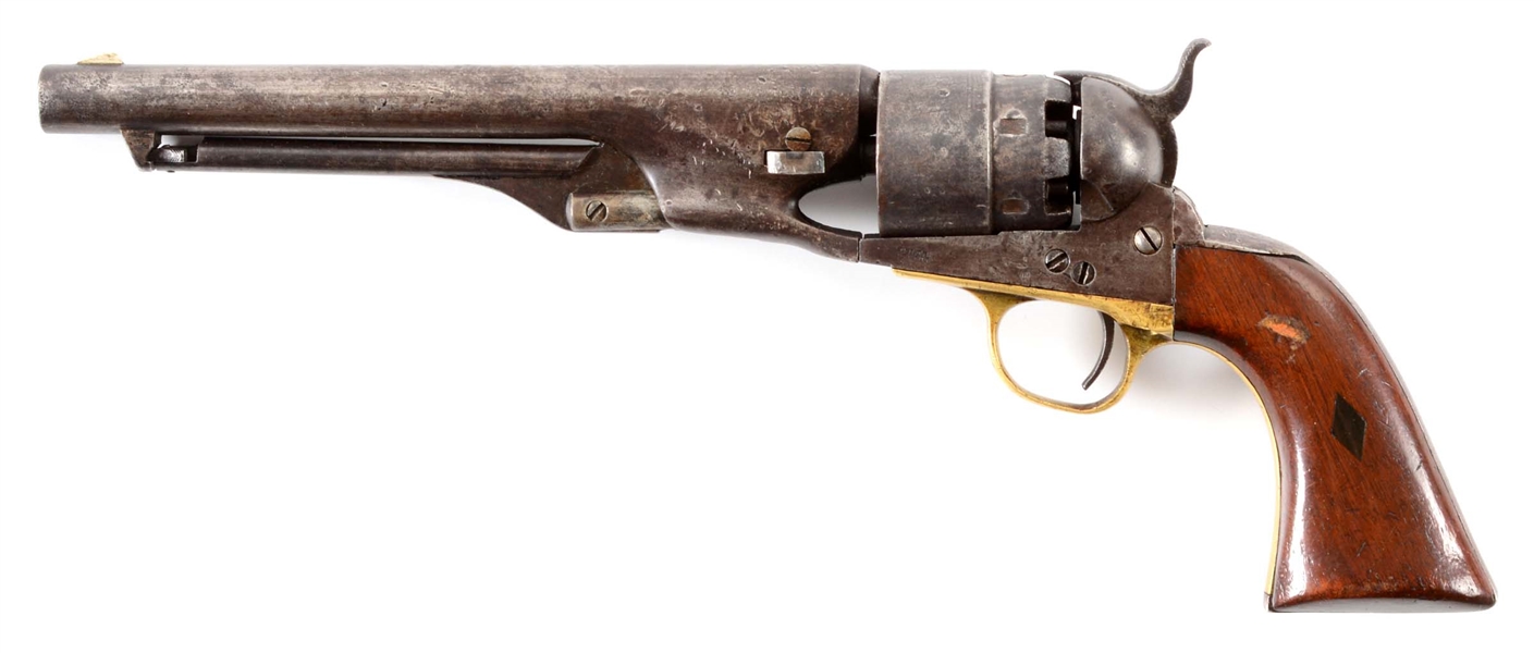 (A) COLT MODEL 1860 ARMY PERCUSSION REVOLVER.