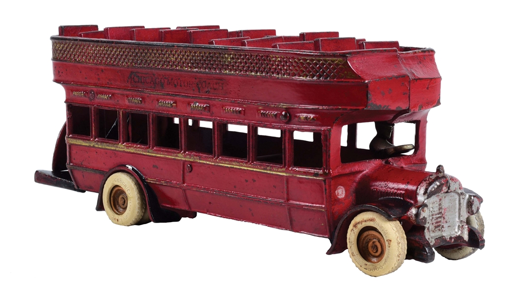 CHICAGO MOTOR COACH ARCADE DOUBLE DECKER BUS.