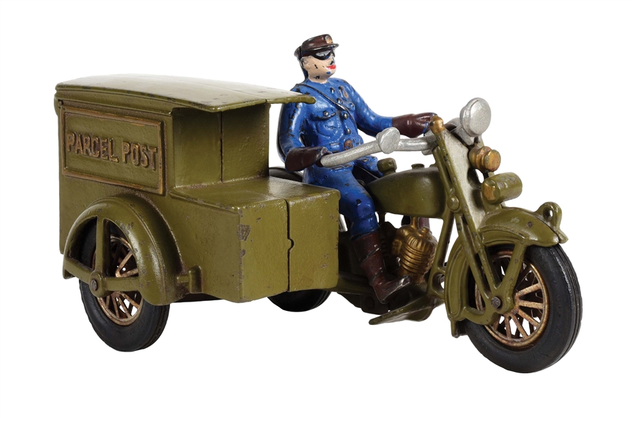 HARLEY DAVIDSON PARCEL POST MOTORCYCLE.