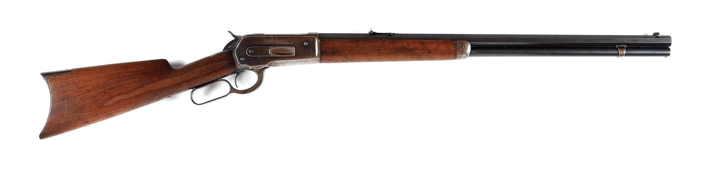 (C) DESIRABLE WINCHESTER MODEL 1886 .50 EXPRESS LEVER ACTION RIFLE.