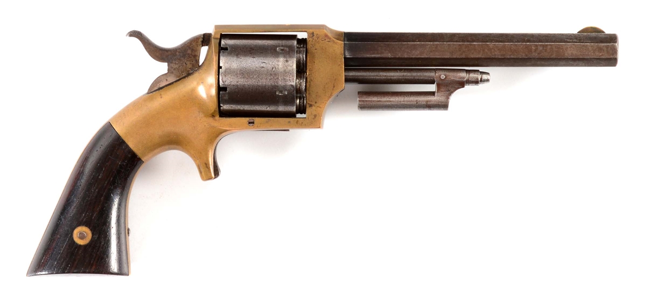 (A) LUCIUS W. POND FRONT LOADING REVOLVER.