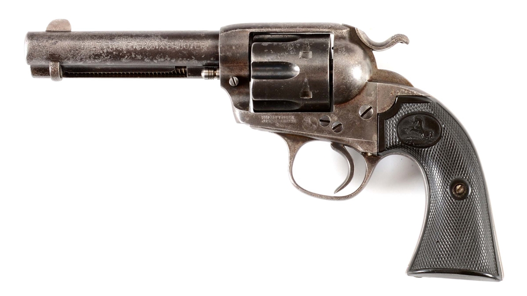 (C) COLT BISLEY FRONTIER SIX SHOOTER SINGLE ACTION REVOLVER.