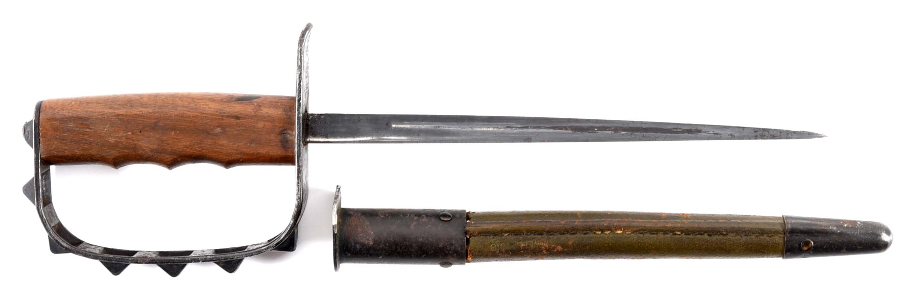 US WWI M1917 TRENCH KNIFE.