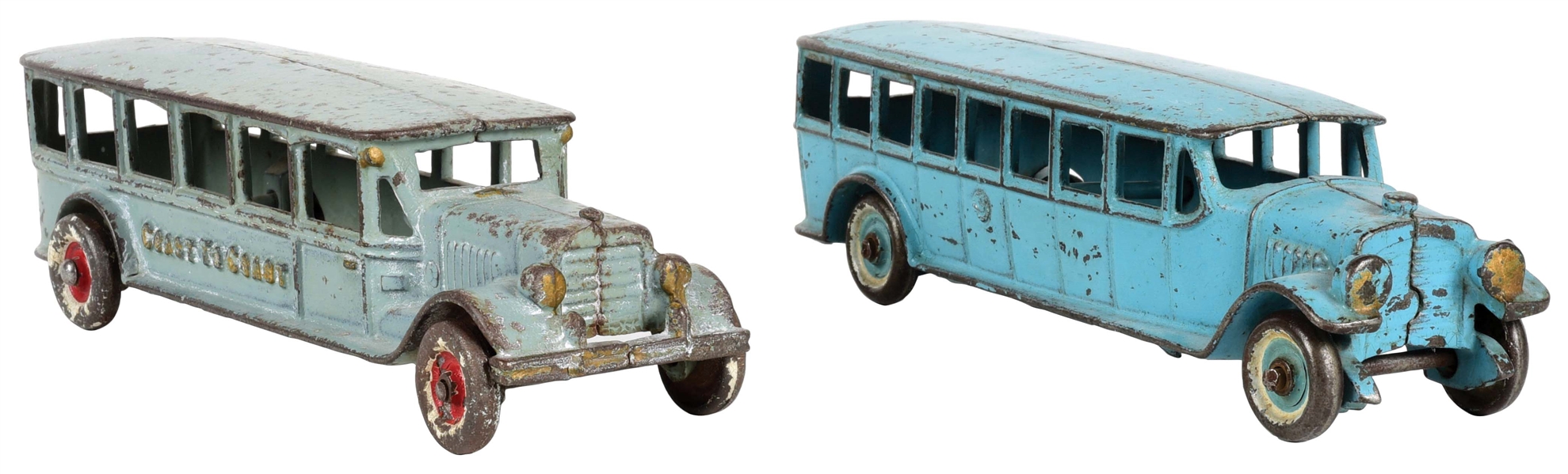 LOT OF 2: PASSENGER BUSES.