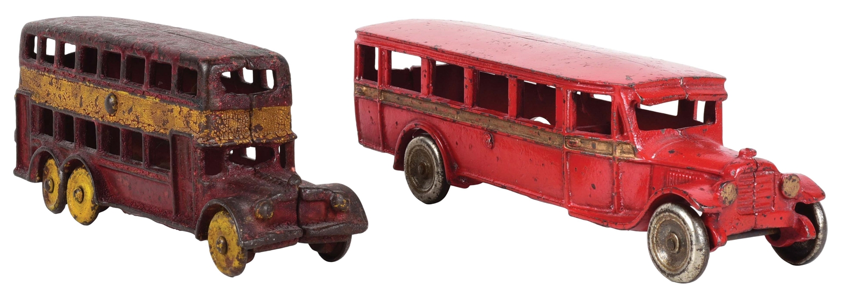 LOT OF 2: PASSENGER BUSES.