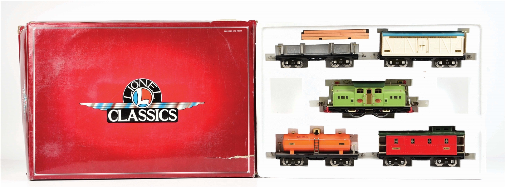 LIONEL CLASSICS I-318 FREIGHT EXPRESS TRAIN SET IN ORIGINAL BOX.