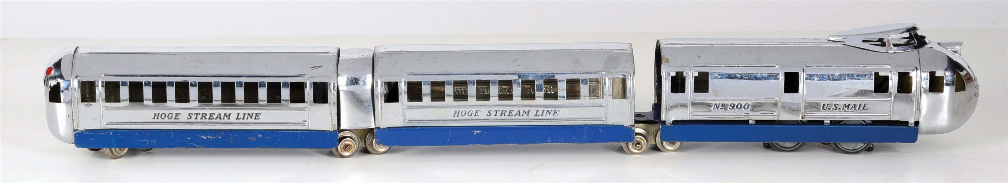 3-PIECE HOGE STREAMLINED PASSENGER SET.