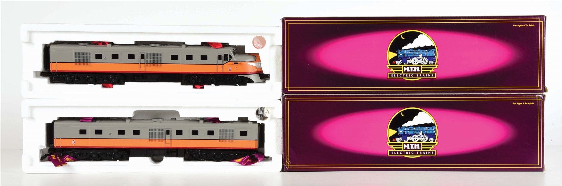 LOT OF 2: MTH LOCOMOTIVES.