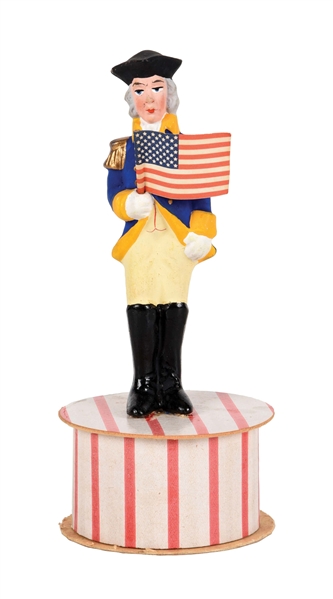 GERMAN GEORGE WASHINGTON CANDY CONTAINER.