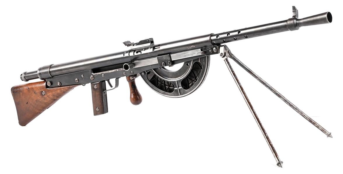 (N) FINNISH PROPERTY MARKED FRENCH CHAUCHAT MODEL 1915 LIGHT MACHINE GUN (CURIO & RELIC).