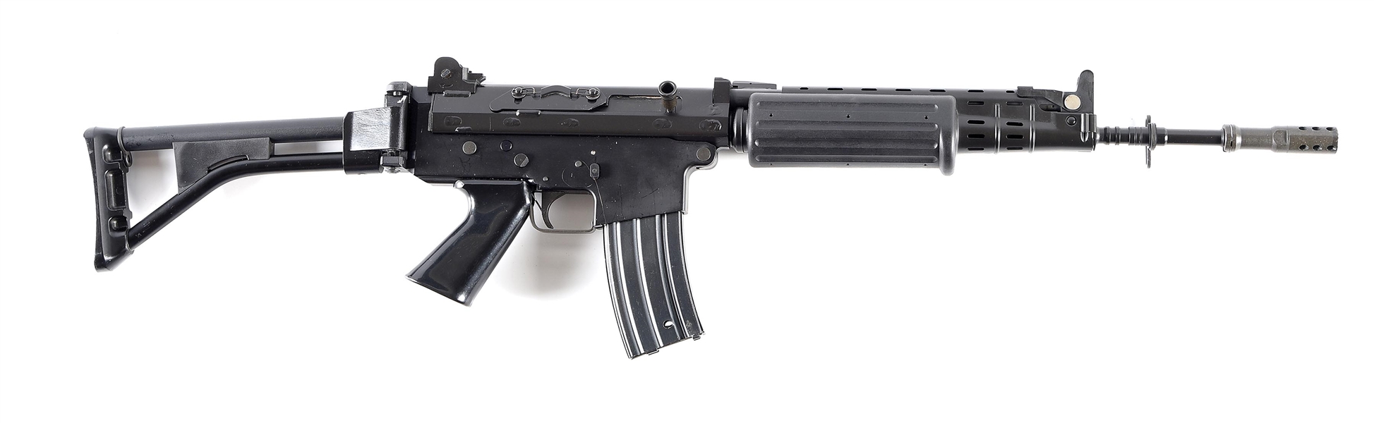 (N) FABRIQUE NATIONALE FNC HOST GUN WITH S&H ARMS AUTO SEAR MACHINE GUN (FULLY TRANSFERABLE).