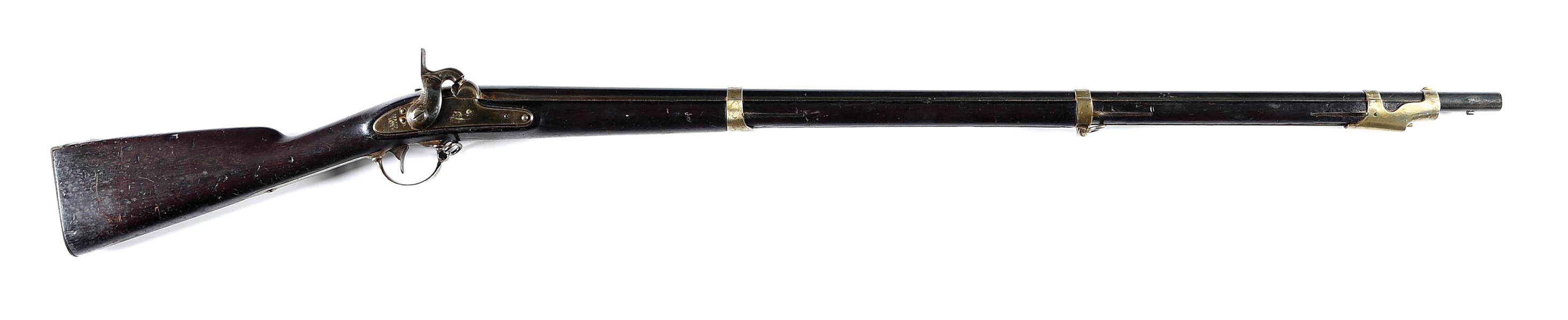 (A) U.S. SPRINGFIELD MODEL 1842 PERCUSSION MUSKET..