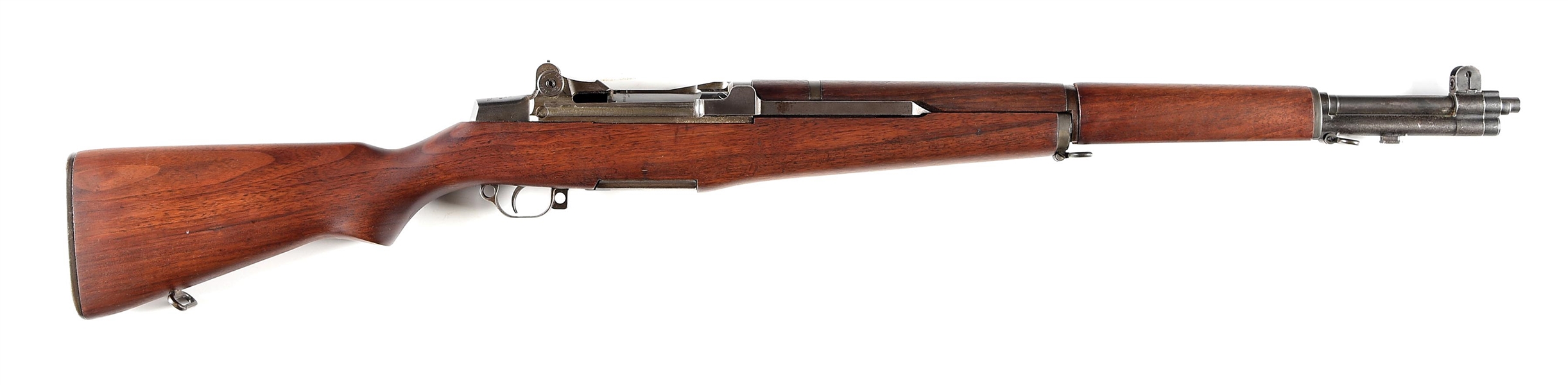 (C) SPRINGFIELD M1 GARAND SEMI AUTOMATIC RIFLE.