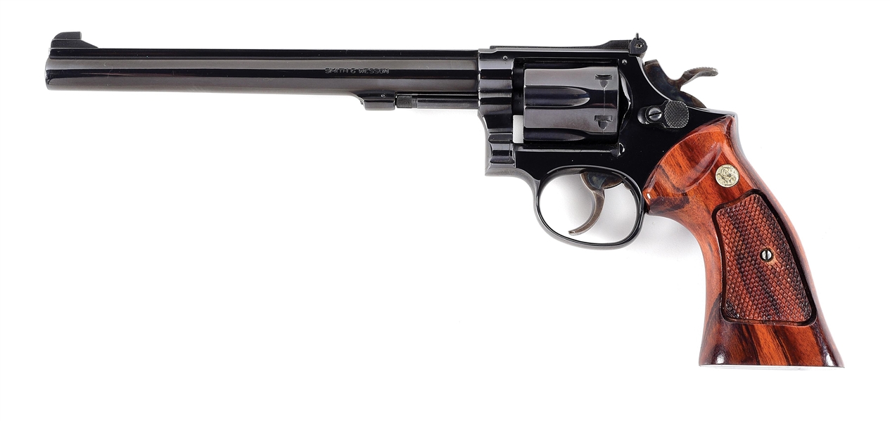 (M) SMITH & WESSON MODEL 48-3 K-22 MASTERPIECE DOUBLE ACTION REVOLVER.