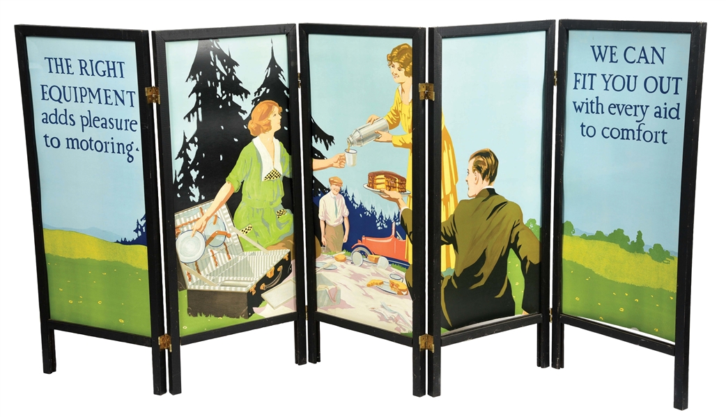 COLLECTION OF 2: 5-PIECE WINCHESTER SCREEN DISPLAY & NEW OLD STOCK WINDOW DISPLAY.