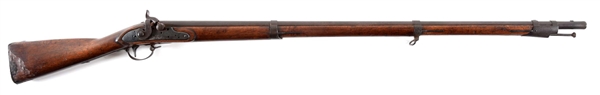 (A) U.S. MODEL 1816 PERCUSSION MUSKET BY WICKHAM.