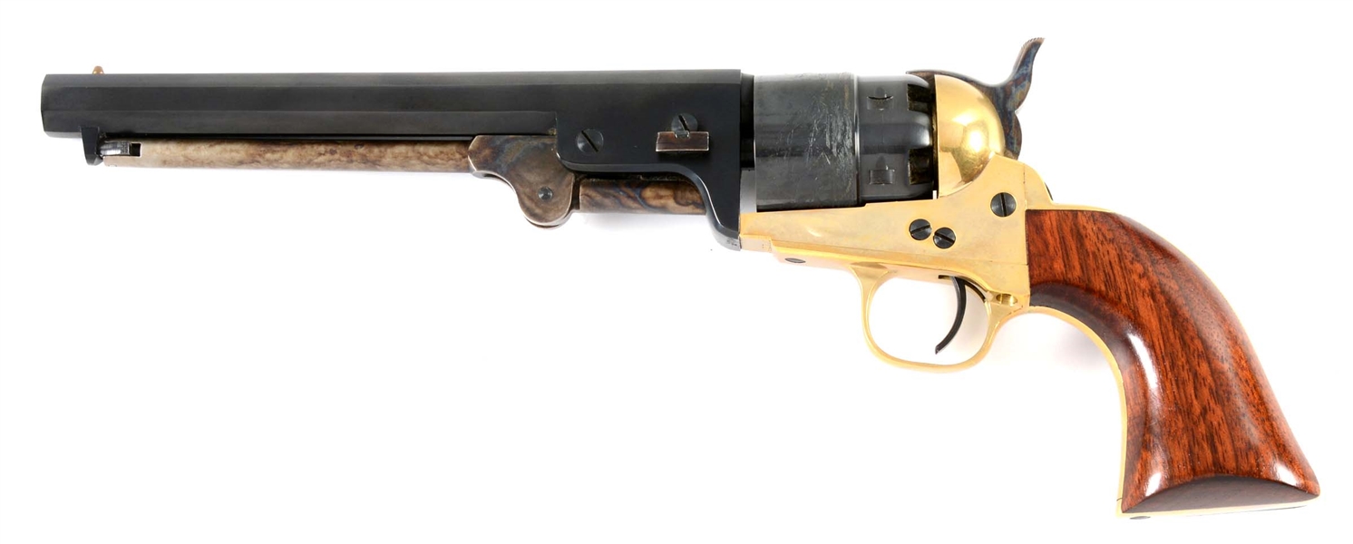 (A) ITALIAN REPRODUCTION COLT MODEL 1851 NAVY PERCUSSION REVOLVER.