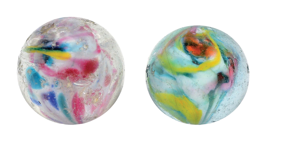 LOT OF 2: END OF DAY MARBLES.