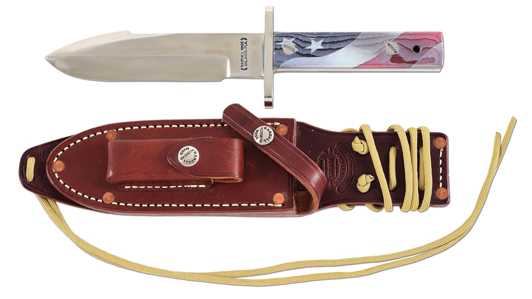 RANDALL 75TH ANNIVERSARY MODEL 17 ASTRO KNIFE, NUMBER 61 OF 200 MADE.