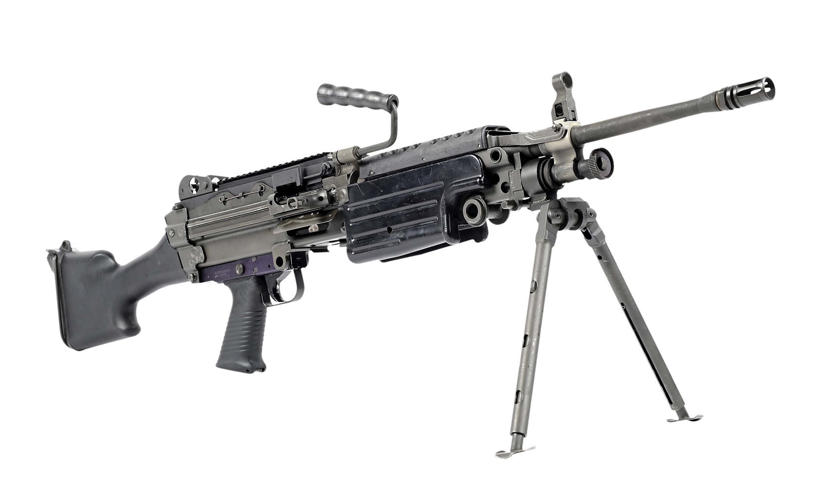 (N) EXTRAORDINARY FABRIQUE NATIONALE M249 MINIMI LIGHT MACHINE GUN (FULLY TRANSFERABLE).